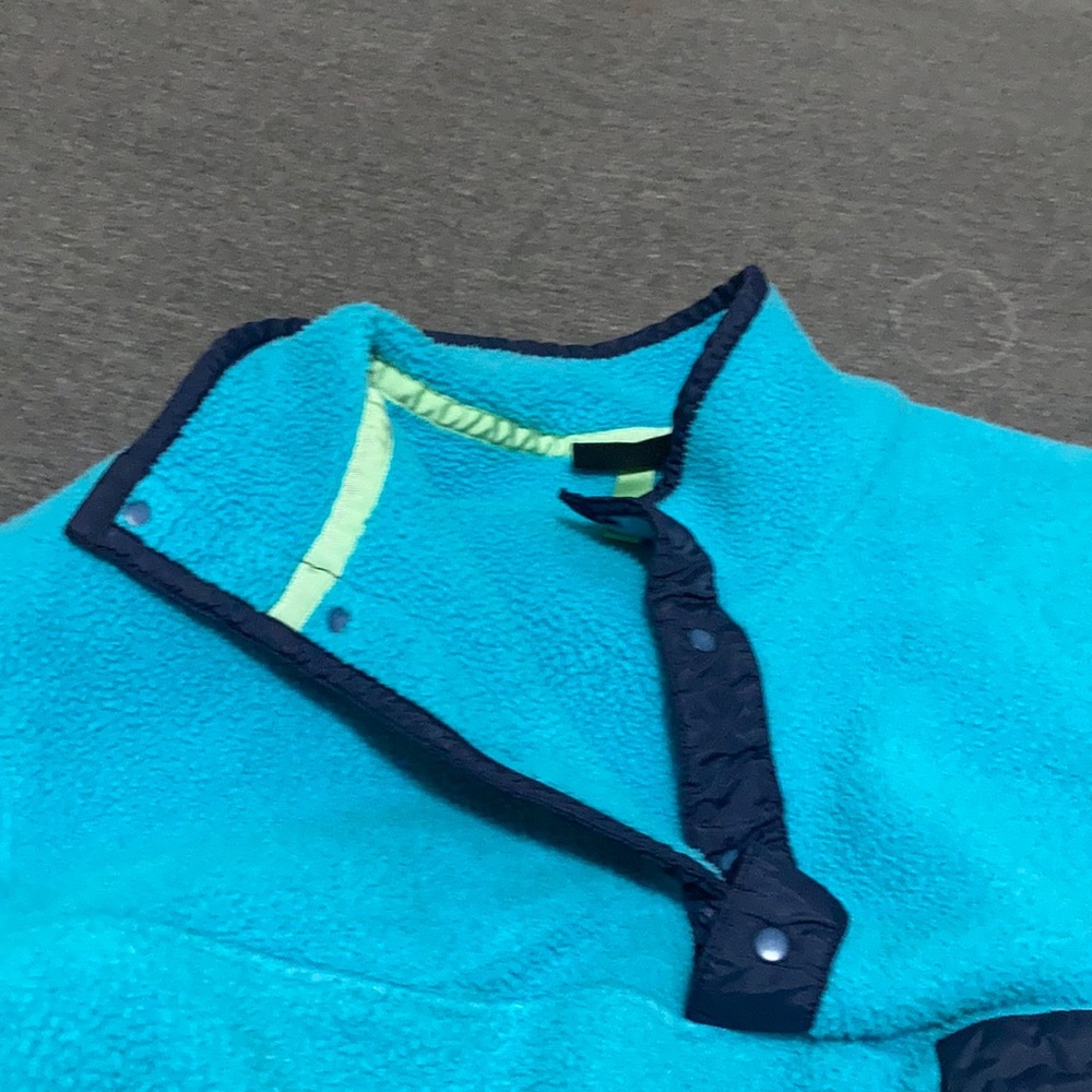 VINTAGE PATAGONIA 90s SYNCHILLA Fleece Half Button - Picture 3 of 3